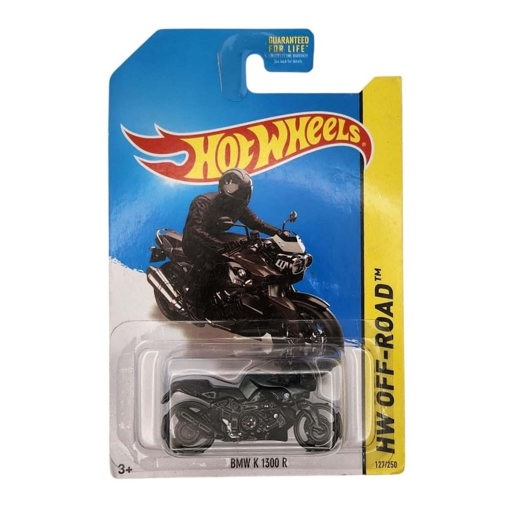 Hot Wheels BMW K 1300 R Diecast Motorcycle 127/250 HW‎ Off Road 2014